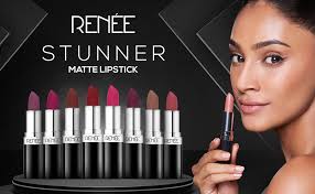 RENEE Stunner Matte Lipstick, 4Gm