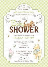 Classic Winnie The Pooh Baby Shower Invitations Free Printable Baby Shower Invi Classic Baby Shower Baby Shower Invitations Printable Baby Shower Invitations