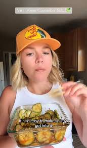 Eating a whole cucumber a day is the latest TikTok trend