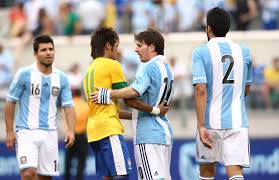 The world cup qualifier between brazil and argentina on sunday night was abandoned after brazilian health officials entered the pitch in a row . Neymar Jr S Stats Against Argentina Before The Copa America Final Neymar Jr