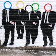 Powwowdc New Mural By Woke Wokestencils Featuring The Olympicsrings And Reservoirdogs In Toronto On Dog Pop Art Street Art Banksy Street Art Graffiti