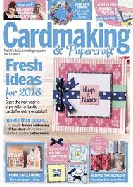 Cardmaking magazine, simply cards & papercraft focusing on bringing you the best and most i love receiving emails and letters from readers sending me pictures of their makes, designs and. Cardmaking Papercraft Magazine January 2018 Subscriptions Pocketmags