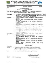 Berikut kami bagikan contoh format surat keputusan (sk) kepala desa tentang penunjukan tim pelaksana kegiatan (tpk) tahun anggaran 2020 yang bisa anda download secara gratis dalam web. Sk Pemberlakuan Kurikulum