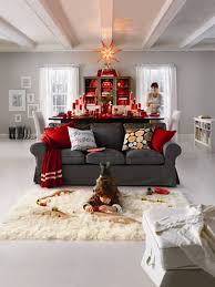 Been Postponing Getting That New Sofa No Better Time Than Now To Give Yourself A Gift Living Room Red Ikea Christmas Home