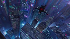 Funny, while i was watching this movie i thought to myself, man, just about every other scene could be a wallpaper. its not a wallpaper but its the image of. 395 Spider Man Into The Spider Verse Hd Wallpapers Background Images Wallpaper Abyss Page 2