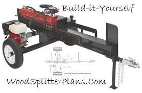 25 Ton Horizontal Log Splitter Plans Wood Splitter Log Splitter Splitters