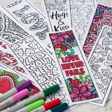 printable bookmarks to color teaching resources tpt