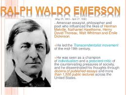 Ralph Waldo Emerson for the Win!