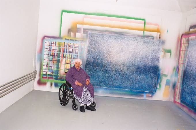 Work by Howardena Pindell