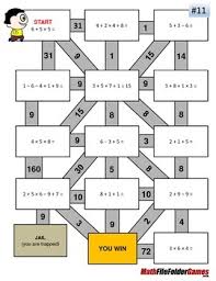 Order Of Operations Maze No Exponents No Parentheses Brackets Free Fractions Order Of Operations Fractions Worksheets