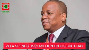 Zimbabwean, Robin Vela spends US$ 2 Million
