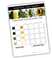 Maybe you would like to learn more about one of these? Vincent Van Gogh Sunflowers Painting Colour Mixing Leah Grant Adelaide Street Artist
