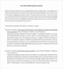 Sample Apa Annotated Bibliography Beautiful 7 Annotated Bibliography Templates Fr In 2020 Annotated Bibliography Annotated Bibliography Example Bibliography Template