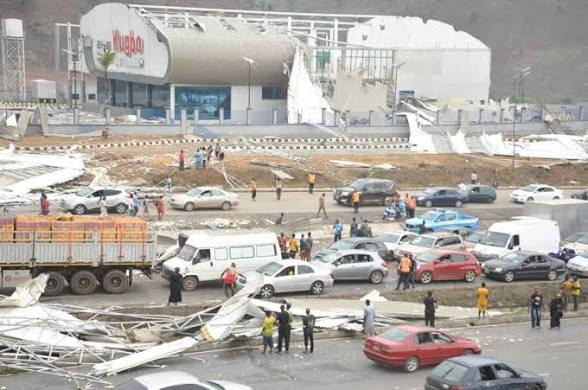 Kugbo Terminal Roof Damage