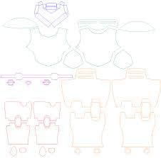 Learn how to make costumes: Iwritesinsnotblogs Voltron Armour Patterns