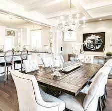 Pin By Linda Syrbe On Dream House 1 Modern Farmhouse Dining Room Farmhouse Dining Room Modern Farmhouse Dining