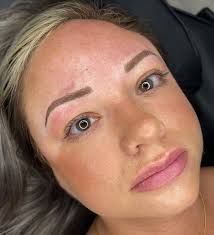 Brow photo dumb by Microblading by Lauren are you looking to up your brow  game?! Schedule with Lauren today by going to her page and clicking the  “book now” button 🤍