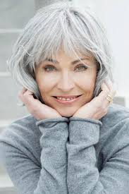 Trendy gray hair bangs view photo 7 of 15. 95 Incredibly Beautiful Short Haircuts For Women Over 60 Lovehairstyles