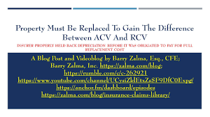 Roofing shingles can depreciate quickly if acv coverage is selected on your policy. Property Must Be Replaced To Gain The Difference Between Acv And Rcv