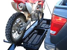 1000 Lb Dirt Bike Motorcycle Tow Hitch Carrier And Storage Baskets Wma Motorcycle Towing Motorcycle Trailer Motorcycle Carrier