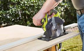 Building a deck) and cutting large panels (e.g. How To Use A Circular Saw The Home Depot