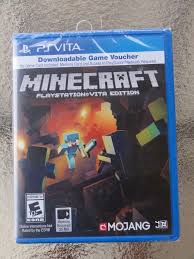 Minecraft Ps Vita Downloadable Download Game Playstation Kids Game New Sealed Minecraft Playing Game Playstation Game Voucher Games For Kids