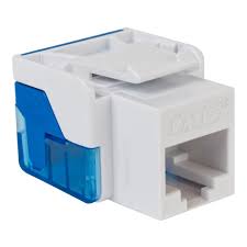 This style of jack is very user friendly and great for beginners or professional installers. Cat5e Rj45 Keystone Jack For Ez Style Icc