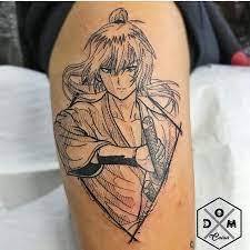Tatto Samurai X Kenshin Artist Credit Domcalais Anime Animegirl Animeboy Animeedit Animememes Animefans Nerd Tattoo Tattoo Project Tattoos