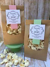 8 Baby Shower Favors Ready To Pop Favors Popcorn Favors Etsy Popcorn Baby Shower Favors Baby Shower Popcorn Pop Baby Showers