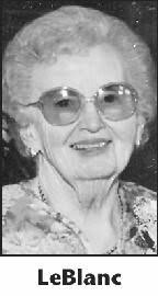 ANNE LeBLANC Obituary (2013)