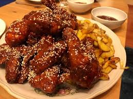 Panaskan minyak goreng yang banyak dalam wajan. Korean Fried Chicken Wings Ayam Goreng Korea