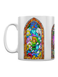 Wind waker 550pc puzzle features a stained glass design of link and zelda that fans are going to love. The Legend Of Zelda Stained Glass Mug Buy Online At Grindstore Com