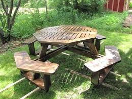 Build 8 Foot Picnic Table Plans Free Diy Pdf Wood Tool Box Plan Octagon Picnic Table Picnic Table Plans Patio Table Plans