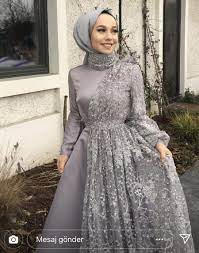 Tesettur Nisanlik Modelleri 2020 Muslim Fashion Dress Islamic Fashion Dresses Soiree Dress