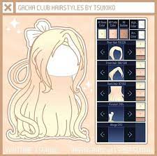 Pin By Astxrisim On Gacha Hair Peinados Gacha Club Hairstyles Club Outfits Club Design