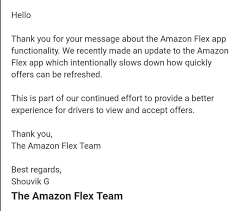 This is extremely important, so please. Confirmed Amazon Flex Refresh Rate Slowed Flex Swag