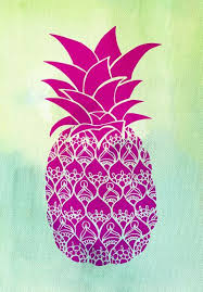 Fond D Ecran Ananas Rose Sur Fond Bleu Vert Dessin Iphone Pineapple Art Print Pineapple Art Pineapple Wallpaper
