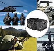Bolsa militar con ruedas para despliegue táctico Camo Heavy Duty Bolsa de  lona (1 camuflaje negro), Negro -