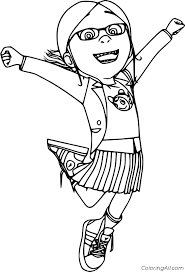 Download this adorable dog printable to delight your child. Despicable Me Coloring Pages Coloringall
