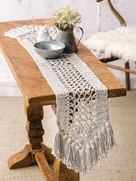 Cotton Bloom Table Runner Crochet Pattern Crochet Table Runner Pattern Crochet Table Runner Crochet Home