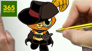 Como Dibujar Gato Con Botas Paso A Paso Muy Facil 2021 Dibuja Facil Aprende a dibujar una bonito gato kawaii muy sencillo paso a paso. como dibujar gato con botas paso a