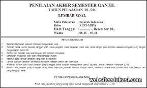 Check spelling or type a new query. Soal Pas Sejarah Indonesia Kelas 10 K13 Tahun 2020 2021 Websiteedukasi Com