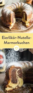 Marmorkuchen Mit Eierlikor Und Nutella Rezept Mit Bildern Marmorkuchen Kuchen Rezepte