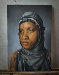 proudtobeoval #mine #SOLD The Prey by OVAL( Oton Visual Artist League)  artist Chrisjerico Moraña Oil