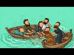 La Peche Miraculeuse Jesus Appelle Ses Premiers Disciples Levangelisation Section Enfants Histoire Biblique Miracles De Jesus Education Religieuse