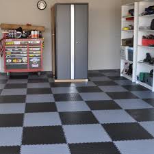Perfection Floor Tile Coin Pattern Tiles Flexible Loose Lay Interlocking Tiles Installs Directly Over M Do It Yourself Garage Durable Flooring Garage Floor
