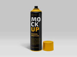 Download Free Aerosol Spray Can Mockup Psd