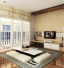 Interior ruang tamu kecil mewah. Menata Desain Ruang Tamu Tanpa Kursi Atau Sofa