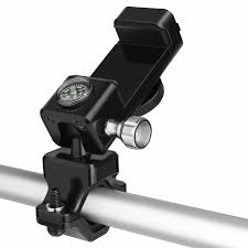 Wholesale Bike Motorcycle Mtb Handlebar Mount Cell Phone Holder Gps With Led Light Compass Black From China
