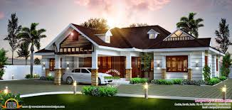 Awesome Single Storied Home Kerala Design And Floor Plans Modern House Designs With Unique Style Kerala House Design Spanish Style Homes Kerala Houses